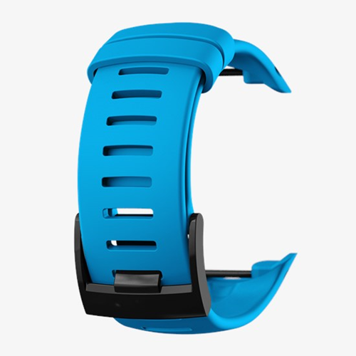 Replacement Wrist Strap Kit - Suunto D4i NOVO Silicone - Blue